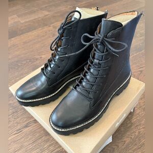 Madewell Black Combat & Moto Boots